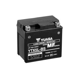 Yuasa YTX5L-BS 12V AGM Batteri til Motorcykel