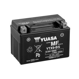 Yuasa YTX9-BS 12V AGM Batteri til Motorcykel