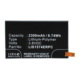 Batteri LIS1574ERPC til bl.a. Sony Xperia A2 / E4 (Kompatibelt)