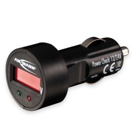 Ansmann Power Check Voltmeter til Cigarettænderstik