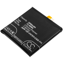 Batteri til bl.a. CAT S60 (Kompatibelt)