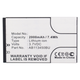Batteri til bl.a. Samsung E2370 (Kompatibelt)