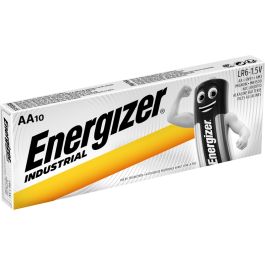 Energizer Industrial AA/LR06 alkaline batterier – 10 stk.
