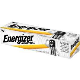 Energizer Industrial E/9V/6LR61 alkaline batterier – 12 stk.