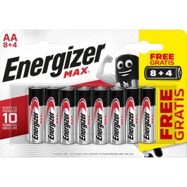 Energizer Max AA/LR06 alkaline batterier – 12 stk.