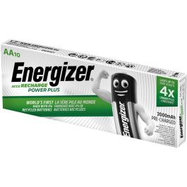 Energizer Recharge Power Plus AA / NH15 2000mAh Batterier - 10 stk.