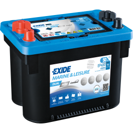 Exide Marine og Leisure EP450 DUAL AGM Batteri - 12V 50Ah (20h)