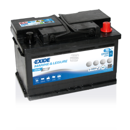 Exide Marine og Leisure EP600 DUAL AGM Batteri - 12V 70Ah (20h)
