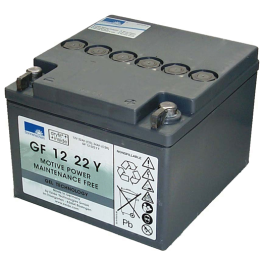 Sonnenschein GF 12 022 YF 12V 22Ah (GF12022YF) - GEL-batteri til golfvogn