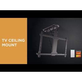 Motoriseret og foldbart SMART TV-loftbeslag m/app, voice & remote, 23"- 55"