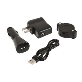Japcell FLARE Oplader / Ladesæt til Genopladeligt Havariblink / Advarselslys / Skildpadde