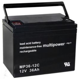 Multipower 12V - 36Ah batteri til el-drevne køretøjer