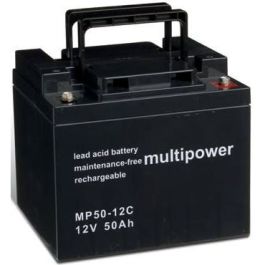 Multipower 12V - 50Ah batteri til el-drevne køretøjer