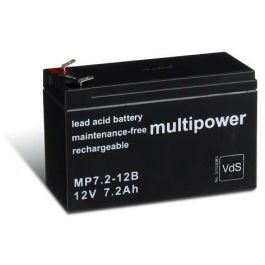 Multipower 12V - 7,2Ah (6.3mm)