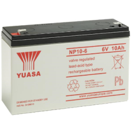 NP10-6 Yuasa Blybatteri