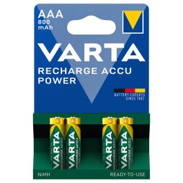 Varta Ready2Use AAA / R03 / Micro (4 Stk.) 800 mAh genopladelige batterier