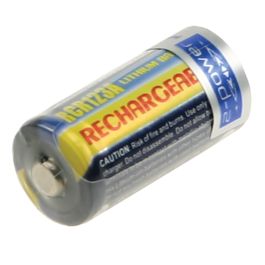 CR123A Li-Ion genopladeligt batteri - 3V 500mAh