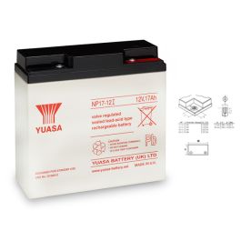 Yuasa NP17-12 - 12V - 17Ah (M5)