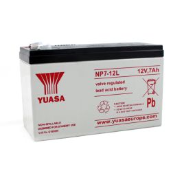 NP7-12L Yuasa Blybatteri - 12V 7Ah (6,3mm)