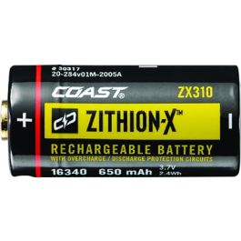 Coast ZX310 Zithion-X genopladeligt batteri til XP6R og XPH25R