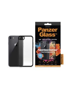 PanzerGlass ClearCase med BlackFrame til iPhone 7/8/SE 2020