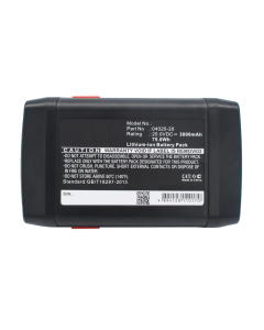 Batteri til Gardena Spindelmaher 380 (Kompatibelt)
