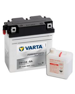 Varta 011 014 (012 014) 008 - 6V 11Ah (Motorcykelbatteri)