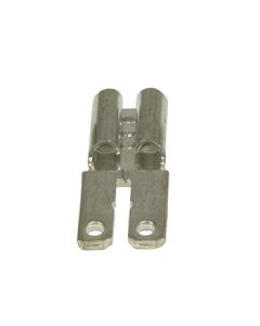 Terminaladapter fra 4,8mm til 6,3mm (1 stk)