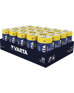 Varta Industrial Pro LR14 / C / Baby Batteri - 20 Stk. Pakning