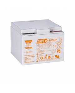SWL+800FR Yuasa Blybatteri (High-Drain specielt til UPS-Systemer) (Flammeafvisende kasse)