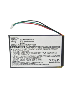 Batteri til bl.a. Garmin Nuvi 285 (Kompatibel)