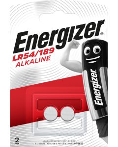 Energizer Alkaline LR54 / 189 Batterier (2 Stk. Pakning)