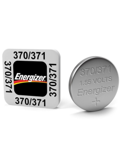 Energizer Sølvoxid 371 / 370 Batteri (1 Stk. Pakning)