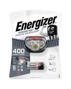 Energizer HL Vision HD+ Focus Pandelygte 400 lumen inkl. 3 x AAA batterier