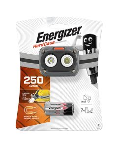 Energizer HardCase Magnet HL Pandelygte  250 Lumen inkl. 3xAAA batterier