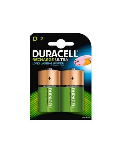 Duracell D / Mono Recharge Ultra Batterier (2 stk.)
