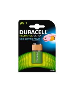 Duracell 9V / E Recharge Ultra Batteri (1 stk.)