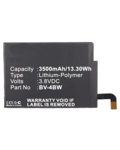 Nokia BV-4BW batteri til bl.a. Lumia 1520 (Kompatibelt)