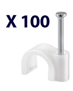 Kabelklips - max. kabel diameter: 14.0 mm (100 stk)