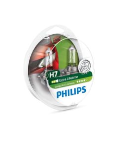 PHILIPS Bilpære H7 ECOVISION (LONGLIFE) - 2-PAK