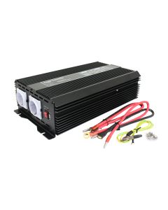 Goobay Inverter til bil 12V til 230V, 2000W/4000W Modificeret sinus 