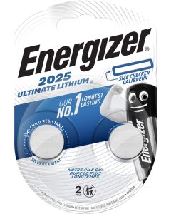 Energizer Ultimate Lithium CR2025 2 stk.