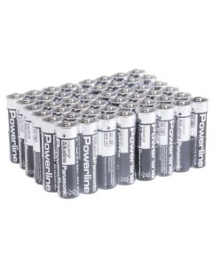 Panasonic Powerline LR6AD/4P AA Alkaline batteri - 48 Stk.