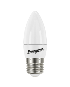 Energizer LED Pære Kerte 470LM OPAL E27 Varm Hvid 5W - I Æske (Svarende til 40W)