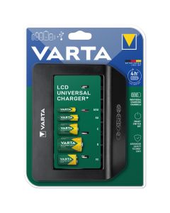 Varta Universal Batterioplader med display