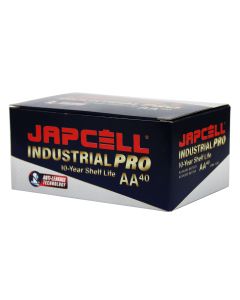 Japcell AA / LR06 Industrial Pro alkaline batterier - 40 stk. pakning
