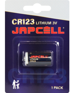 Japcell Lithium CR123 Batteri