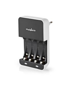 Nedis NiMH-batterilader  AA/AAA