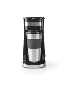 Nedis Single-serve kaffemaskine med rejsekrus