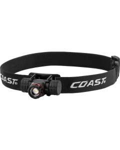 Coast XPH25R Genopladelig Pandelampe (410 lumen) med Batteri indikator - i blisterpakning - Vending pack